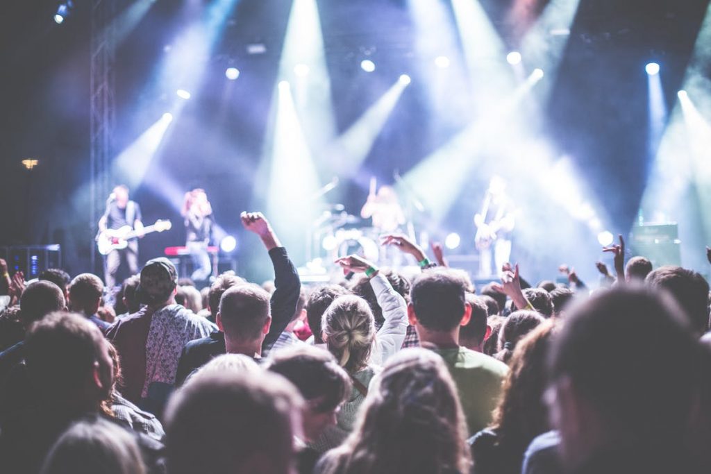 Publikum på konsert
